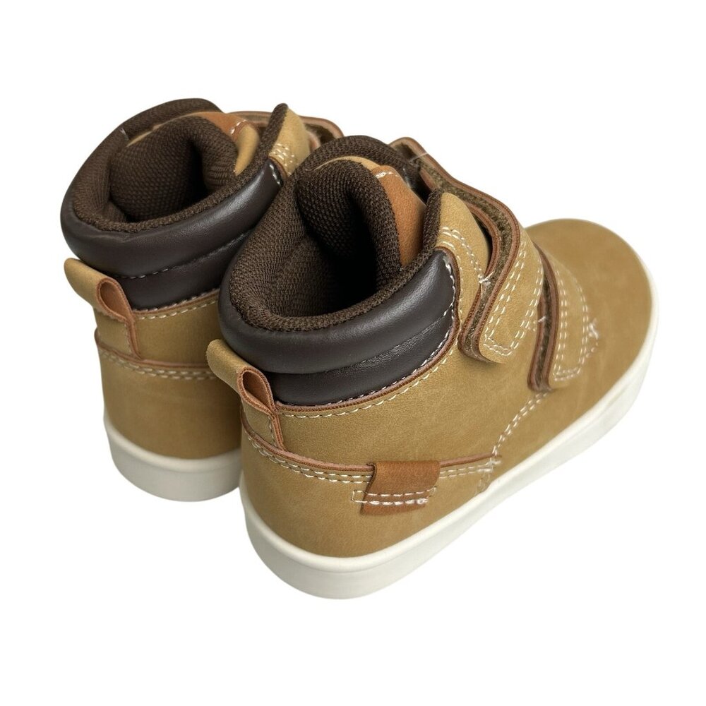 Apakowa Toddler Little Kids Boys Size 8 Autumn Boots Water Resistant Brown NEW - Picture 12 of 16